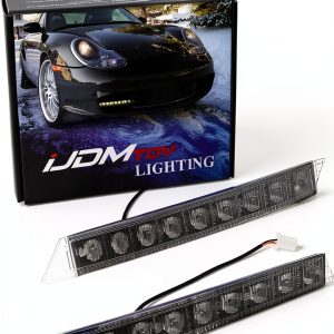 LED Daytime Running Light iJDMTOY Xenon White-0